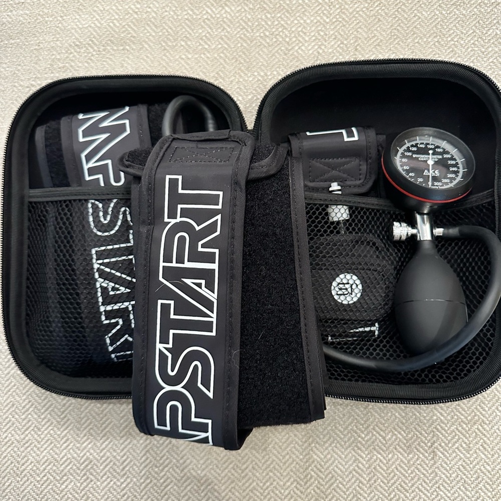 Jumpstart BFR blood flow restriction workout gear with cuffs